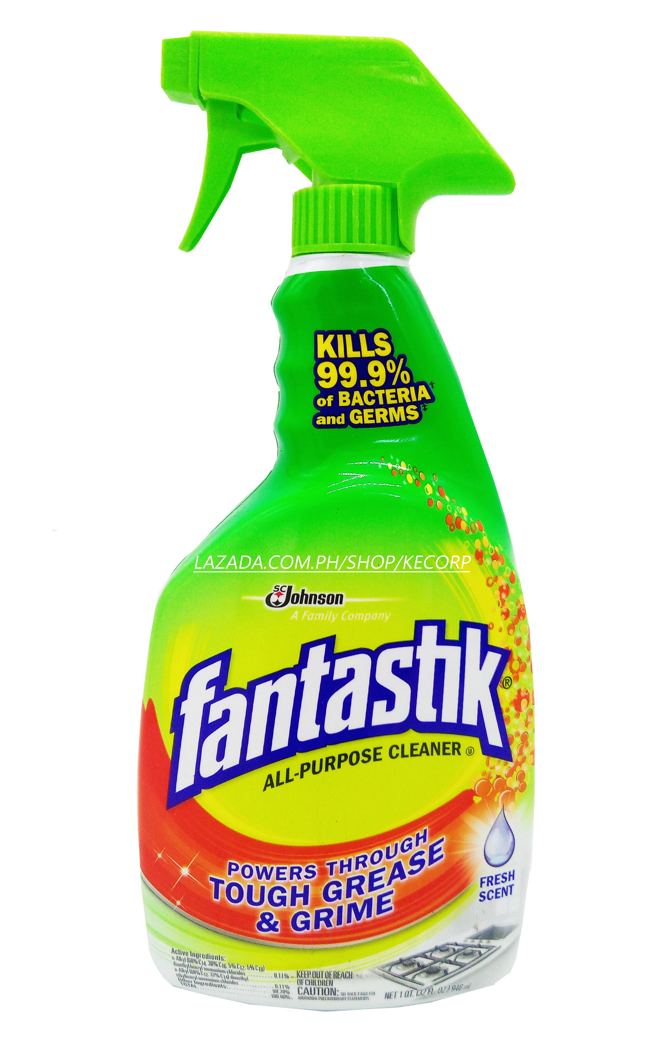Fantastik AllPurpose Cleaner Fresh Scent and Lemon Scent 32oz 946ml Lazada PH