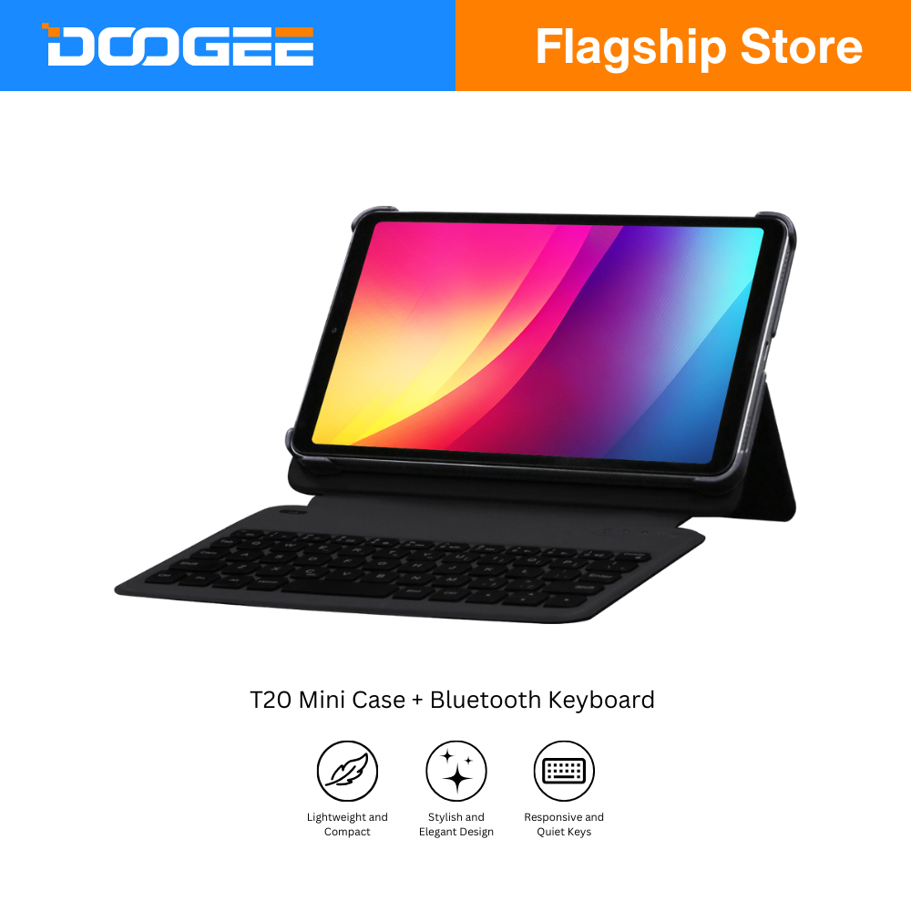 DOOGEE T20S Tablet Keyboard Case