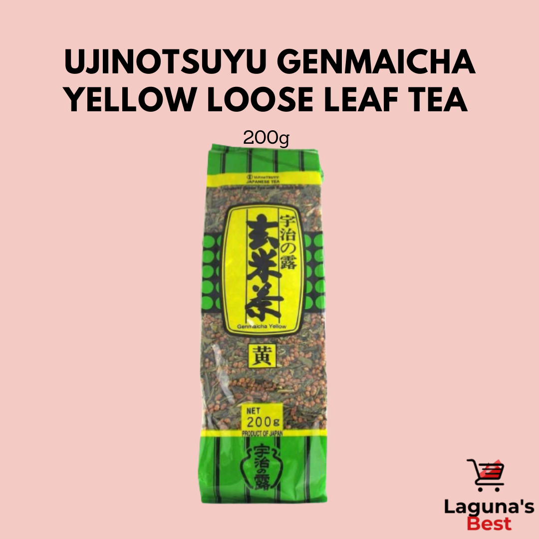 Ujinotsuyu Genmaicha Yellow Loose Leaf Tea 200g Lazada PH