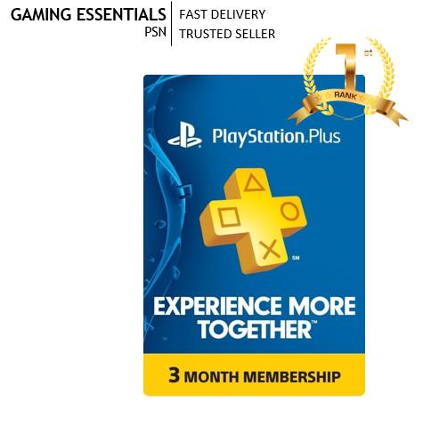 ps plus membership 3 month