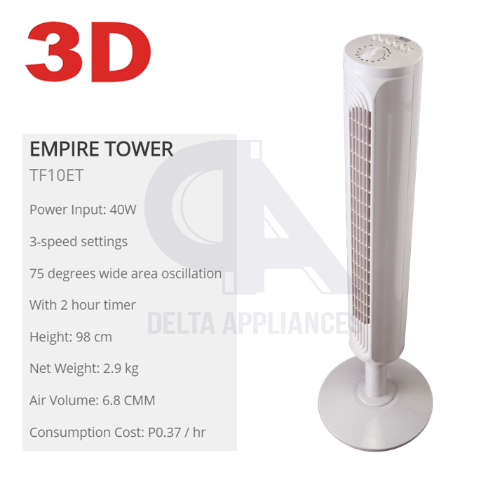 Tower Fans 3D