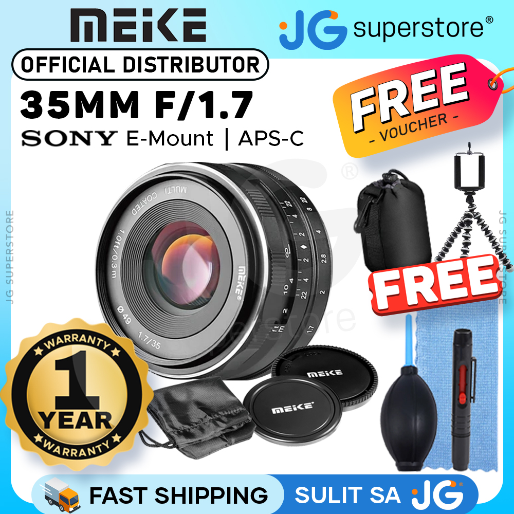 Meike MK 35mm F1.7 Large Aperture Manual Prime Fixed Lens (E-Mount) APS-C  for Sony Mirrorless Cameras | JG Superstore E Mount Lens Canon 35Mm -  Lazada | Lazada PH