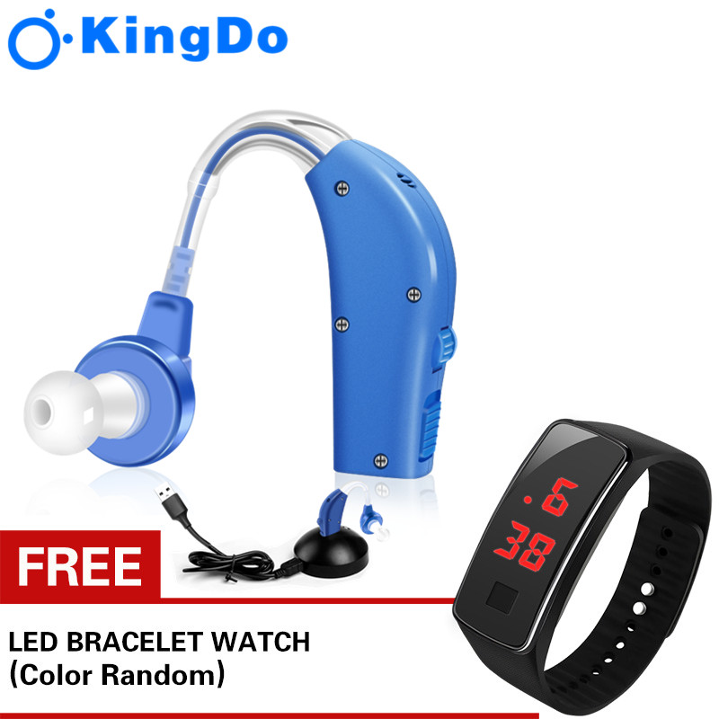 USB Rechargable Hearing Aid Elderly Hearing loss Sound Amplifier for