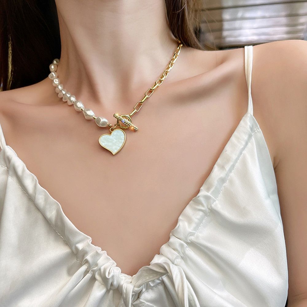 80UncleKimby Graduation Pearl Necklace Gift For Her - Titanium Steel Jewelry With Glass Pearl, Pink Gift Box, Class Of 2024