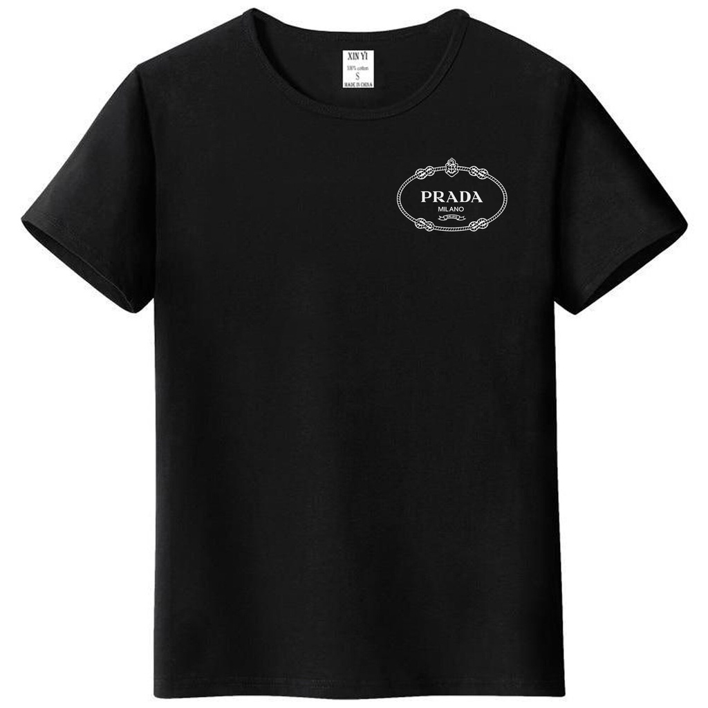 Prada Men's Fashion Casual T-shirts Men Tshirt Tracksuit Couple T Shirt  Graphic Tees Sweatshirt S | Lazada PH