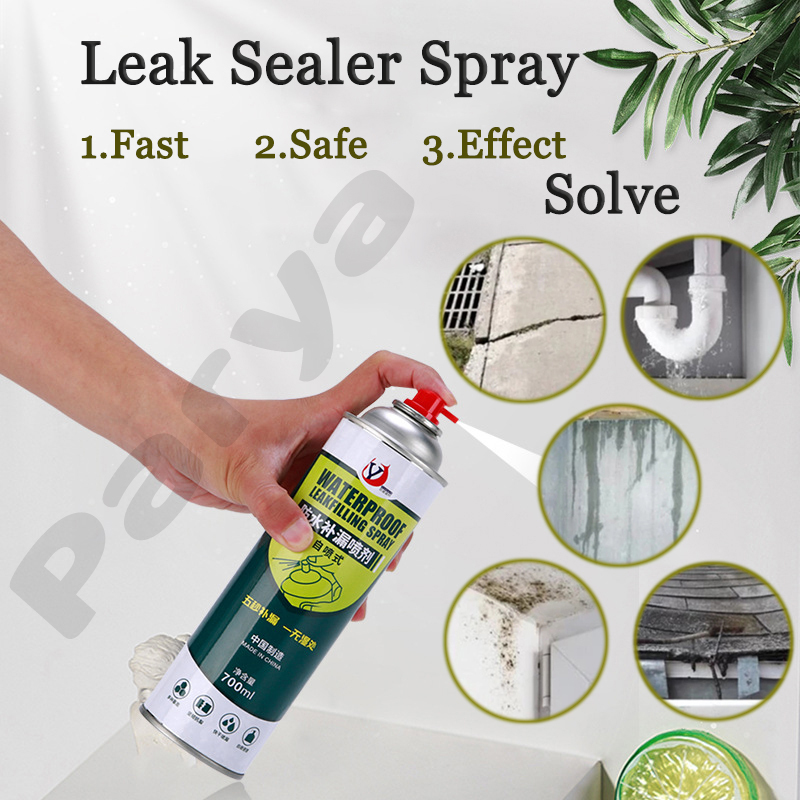 Leak Sealer Spray Waterproofing Sealant For Roof Wall Cracks Pipes Leak