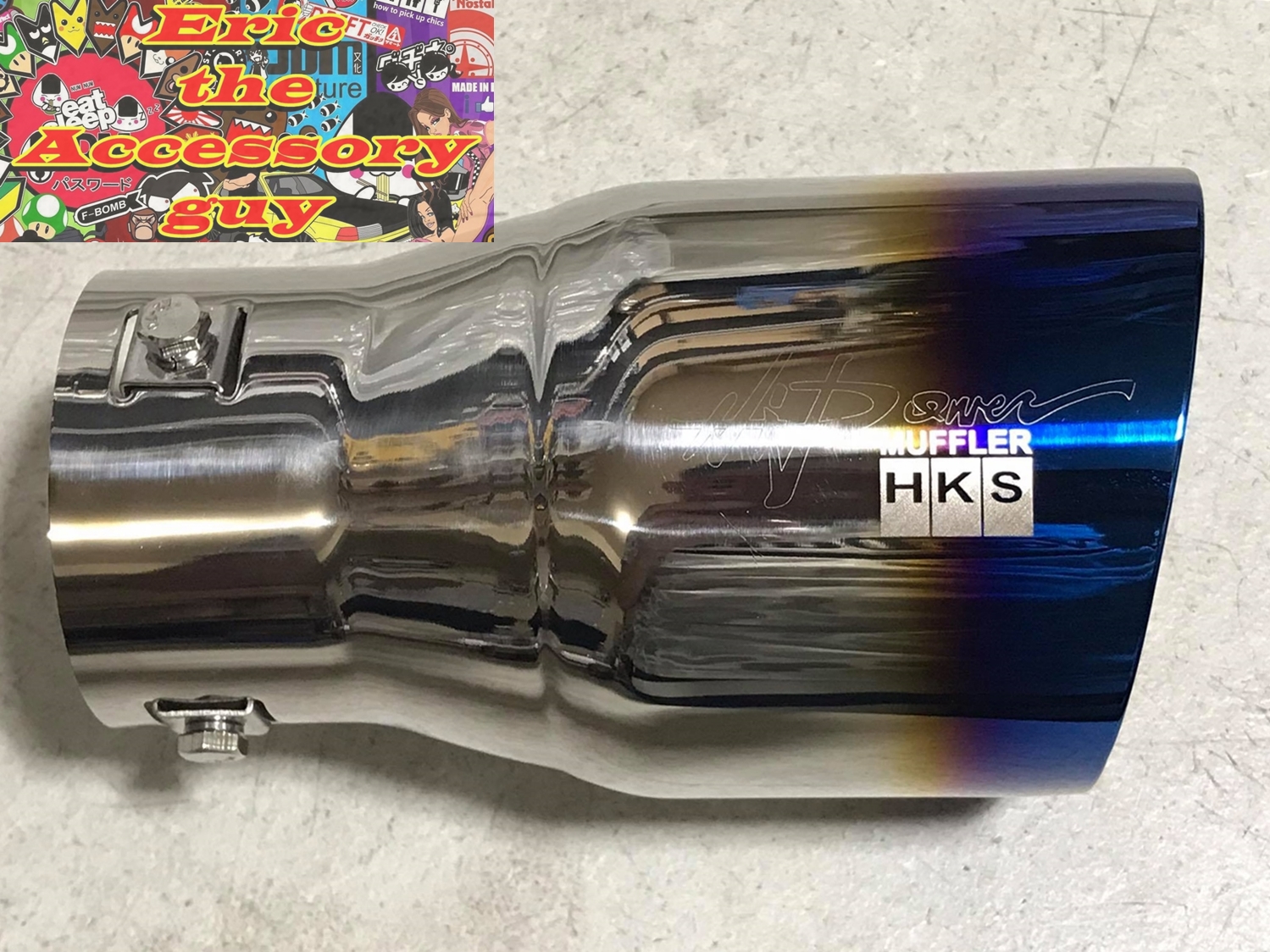 HKS Muffler tip 2.5 inches Makapal (Slanted Tip) Lazada PH