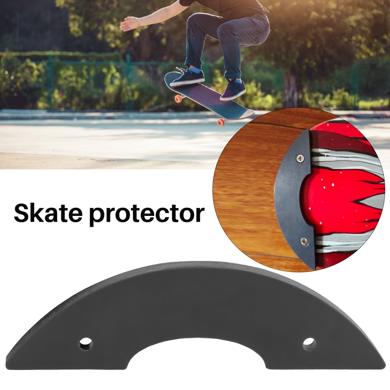 2Pcs Skateboard Pointer Skateboard Deck Guards Head Protector Universal Board Longboard Protection Board