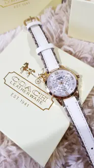 white watch strap