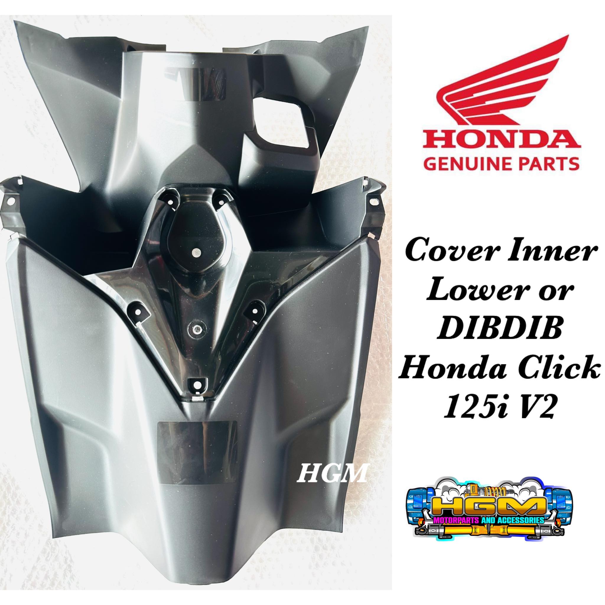 COVER INNER LOWER (DIBDIB) HONDA CLICK 125i V2 GC | 81141-K60