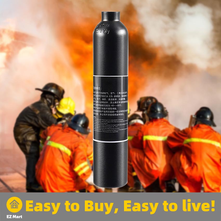 【Fast Shipping】 Aluminum CO2 Air Tank AllinOne Explosionproof