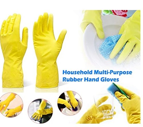Original Reusable Household Latex Rubber Gloves Laundry Gardening Non Slip Grip Lazada Ph