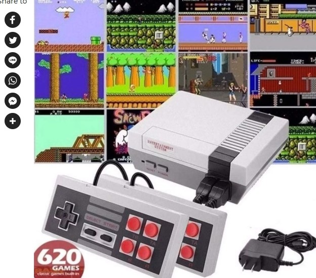 Andowl Mini Game Anniversary Edition Entertainment System with 620