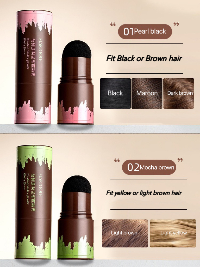 New Maigoole Hairline Hair Shadow Powder Waterproof Repair Hair Shadow ...