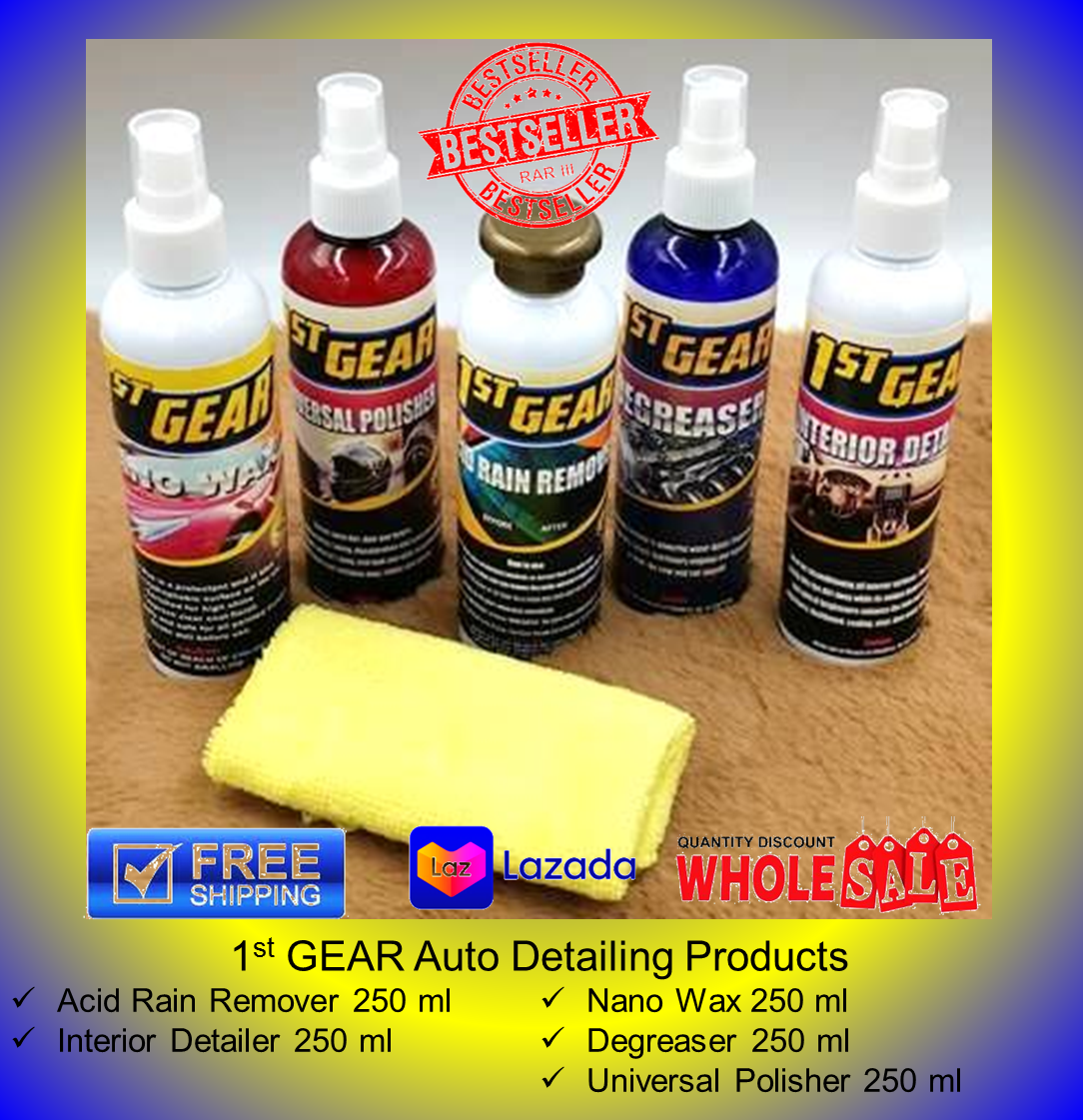 car detailing products