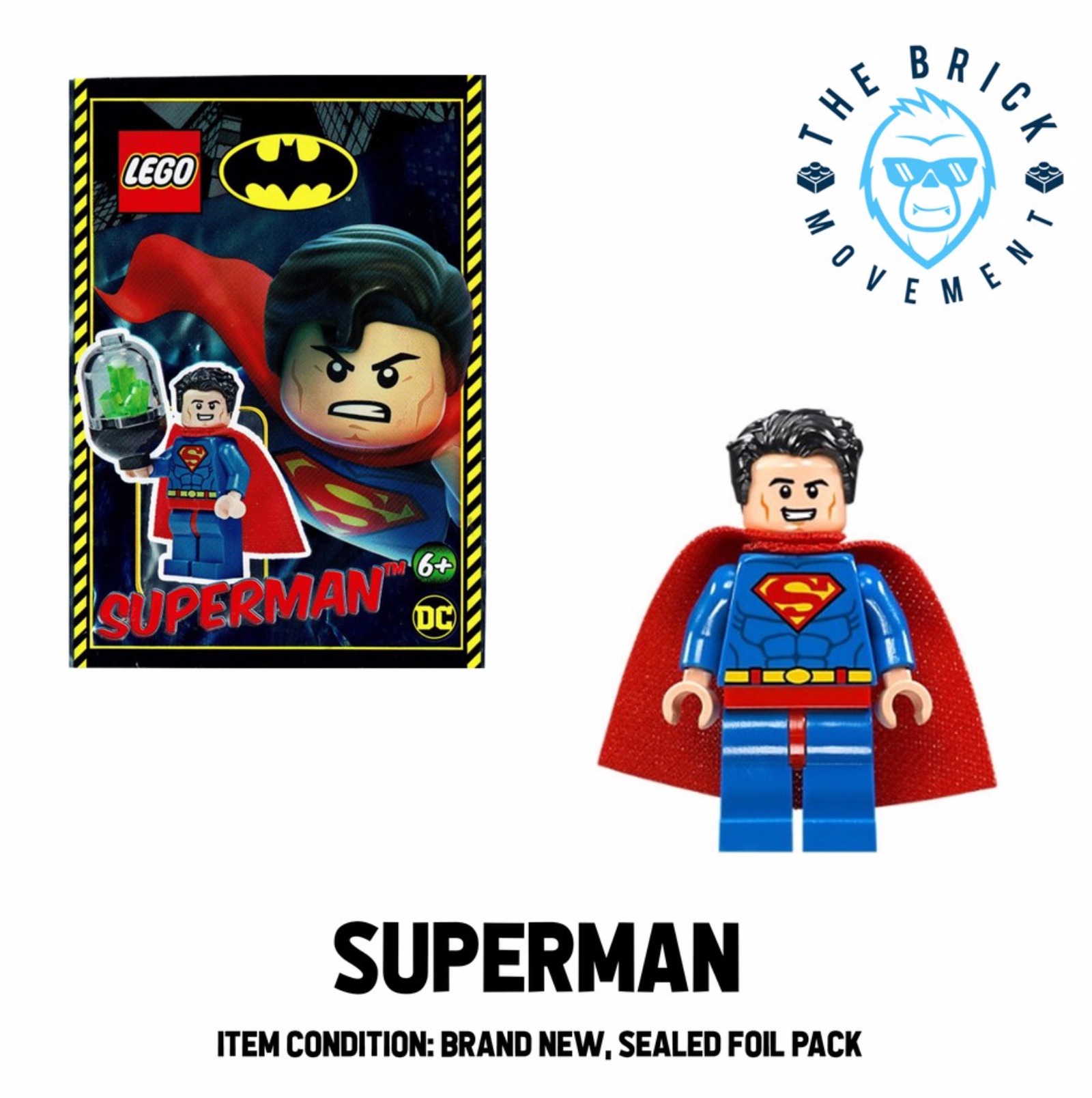 LEGO® DC Superman Minifigure Foil Pack Lazada PH