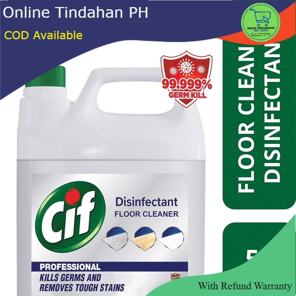 Cif Pro Disinfectant Antibacterial Floor Cleaner 5L Lazada PH