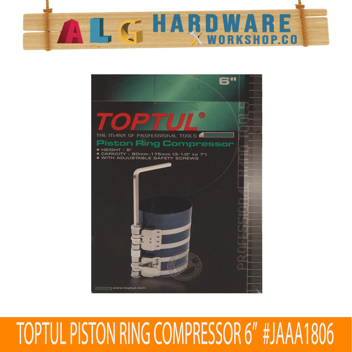 PISTON RING COMPRESSOR 6" "TOPTUL" JAAA1806 Lazada PH