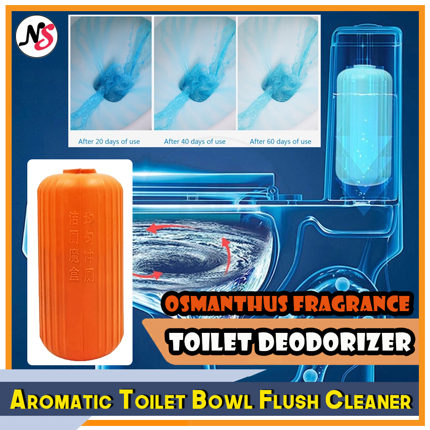 Aromatic Toilet Bowl Flush Cleaner Toilet Deodorant Antibacterial