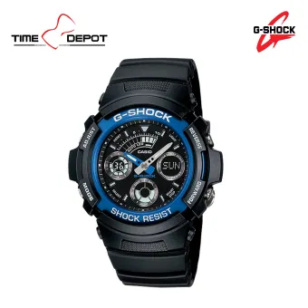 g shock blue strap