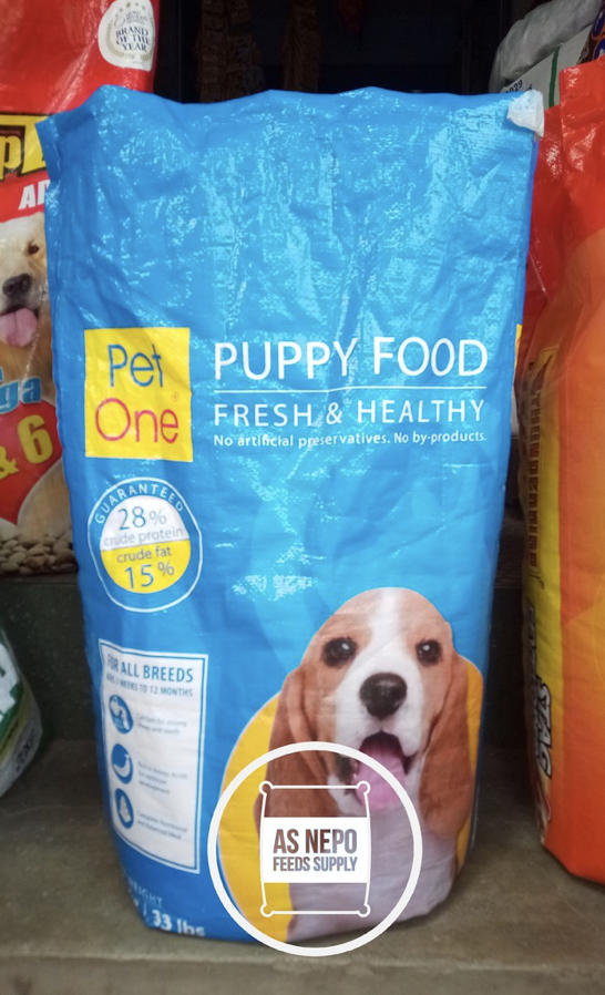 Pet One Dog Food Puppy (15 kg) Lazada PH