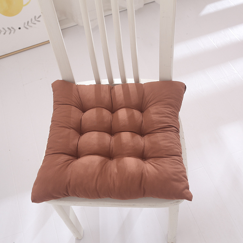 QLXYYFC Soft Patio Outdoor Chair Pad Home Decor Indoor Dining Chairs Cushion, Soft Thicken Seat Pads Cushion Cushion (Color : Purple, Size : 70X70cm