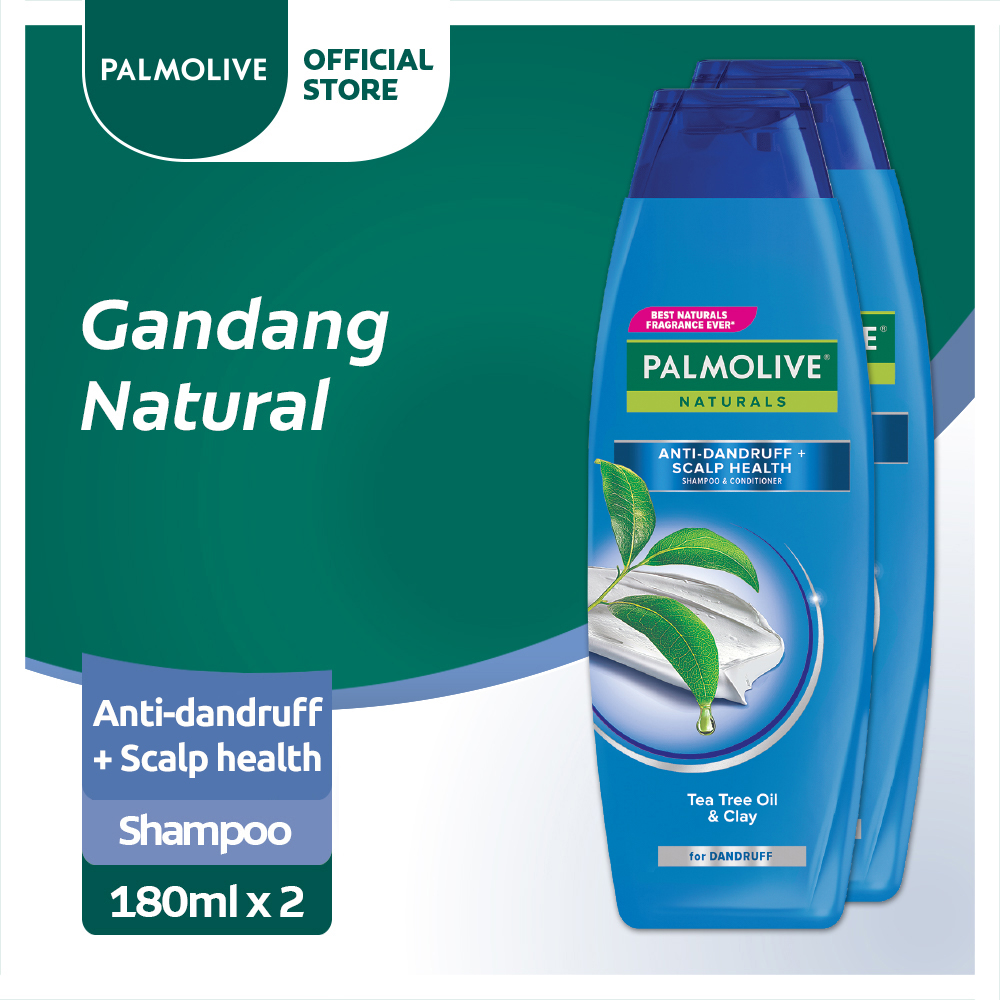 Palmolive Naturals AntiDandruff Shampoo 180ml, Pack of 2 Lazada PH