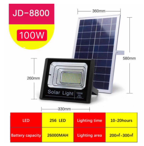 jd 8800 solar panel