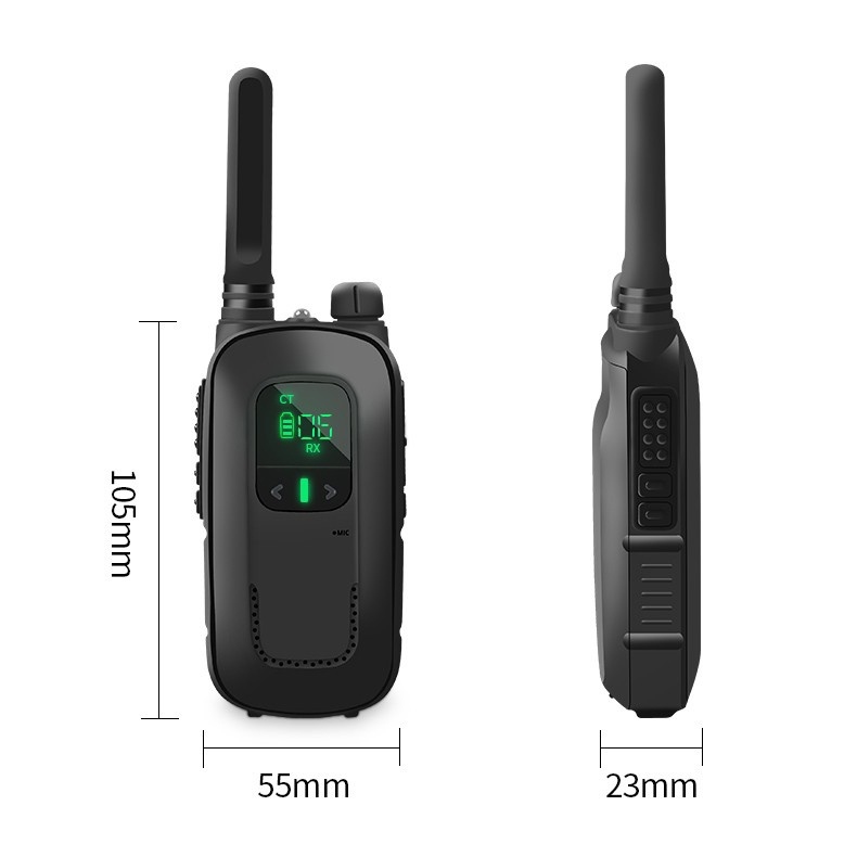 Baofeng T12 5W of 2 Interphone TwoWay Walkie Talkie Walkie talkie