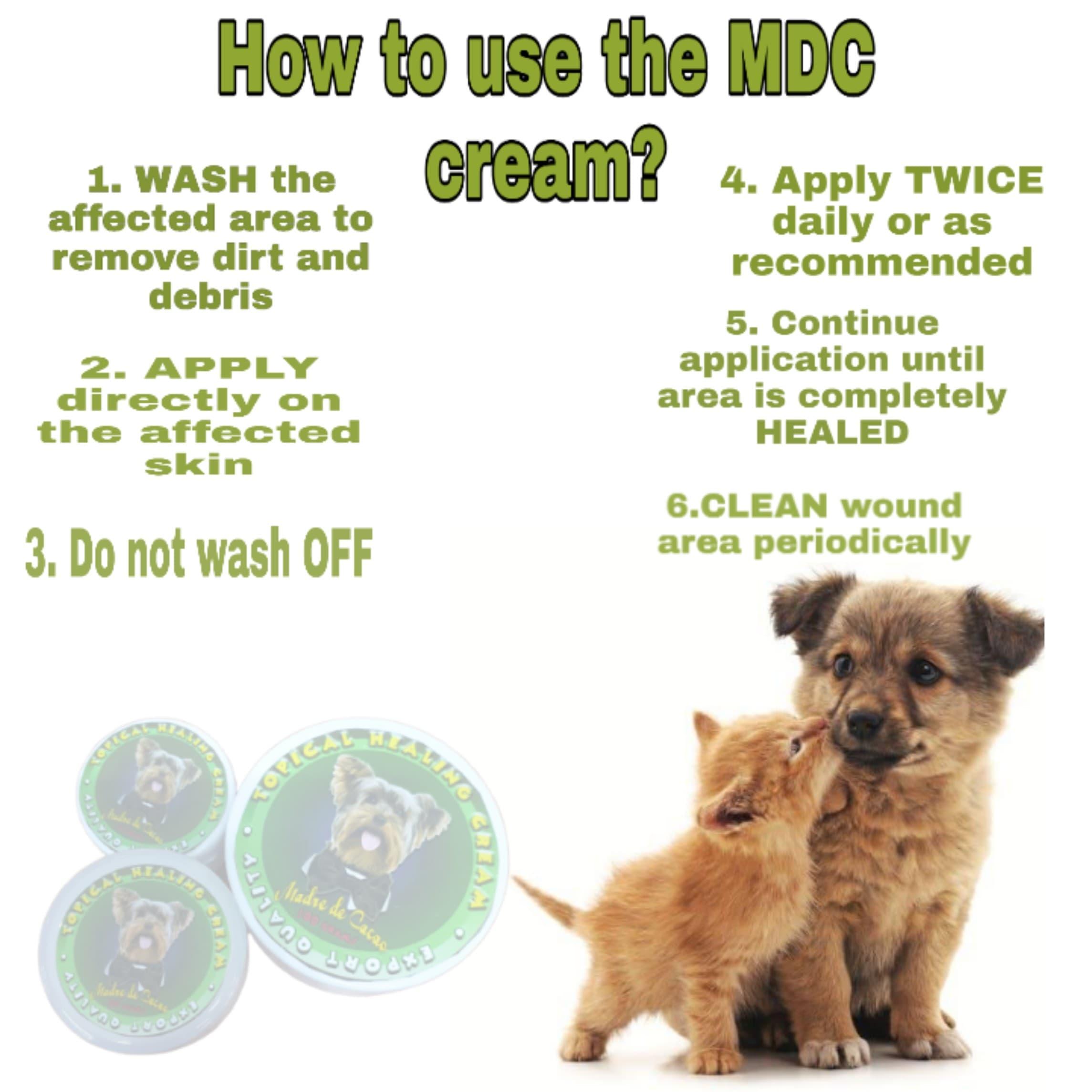 Madre de cacao prolific paws healing cream 10 grams, anti mange, anti