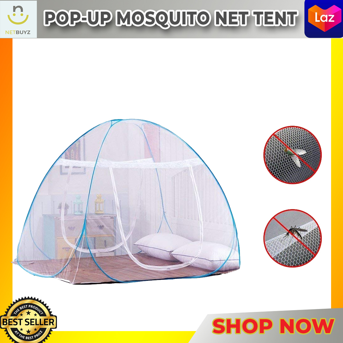 pop up mosquito net