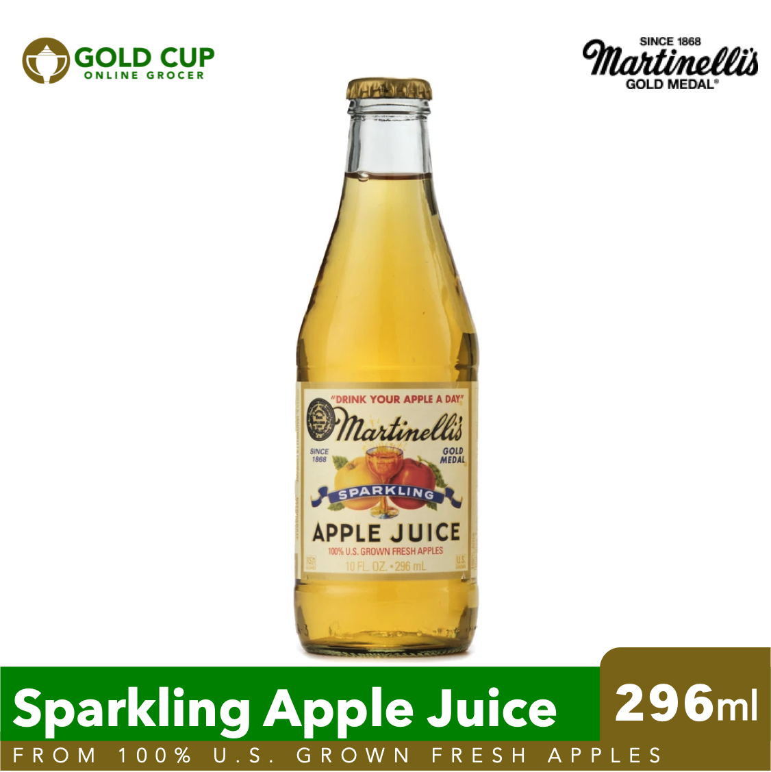 Martinelli's Sparkling Apple Juice 296ml Lazada PH
