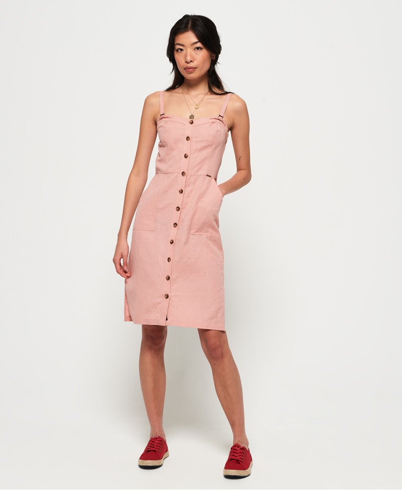 superdry pink dress