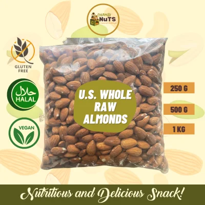 U.S Raw Whole Almonds 250g|500g|1kg