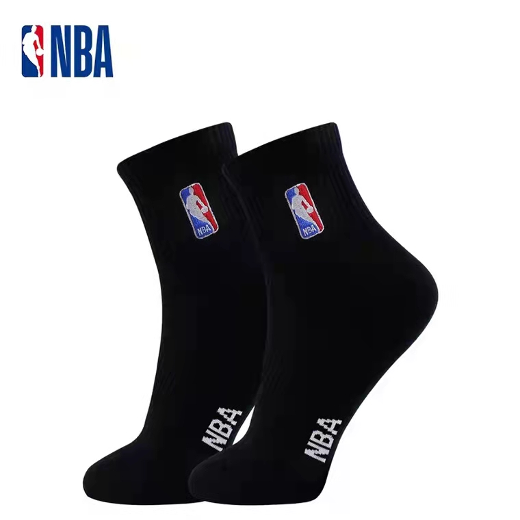 nba socks plain white