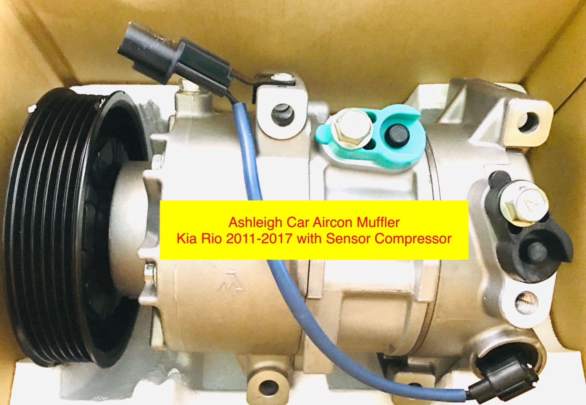 Kia Rio 20142017 1.4 Engine Compressor with Sensor Car aircon parts