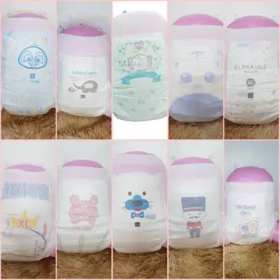 XL PULL UP PANTS - Korean Ultrathin (Nesto 'Baba )& Thin Pads ( Alloves) Baby Diapers - "A" Grade 50pcs. per pack