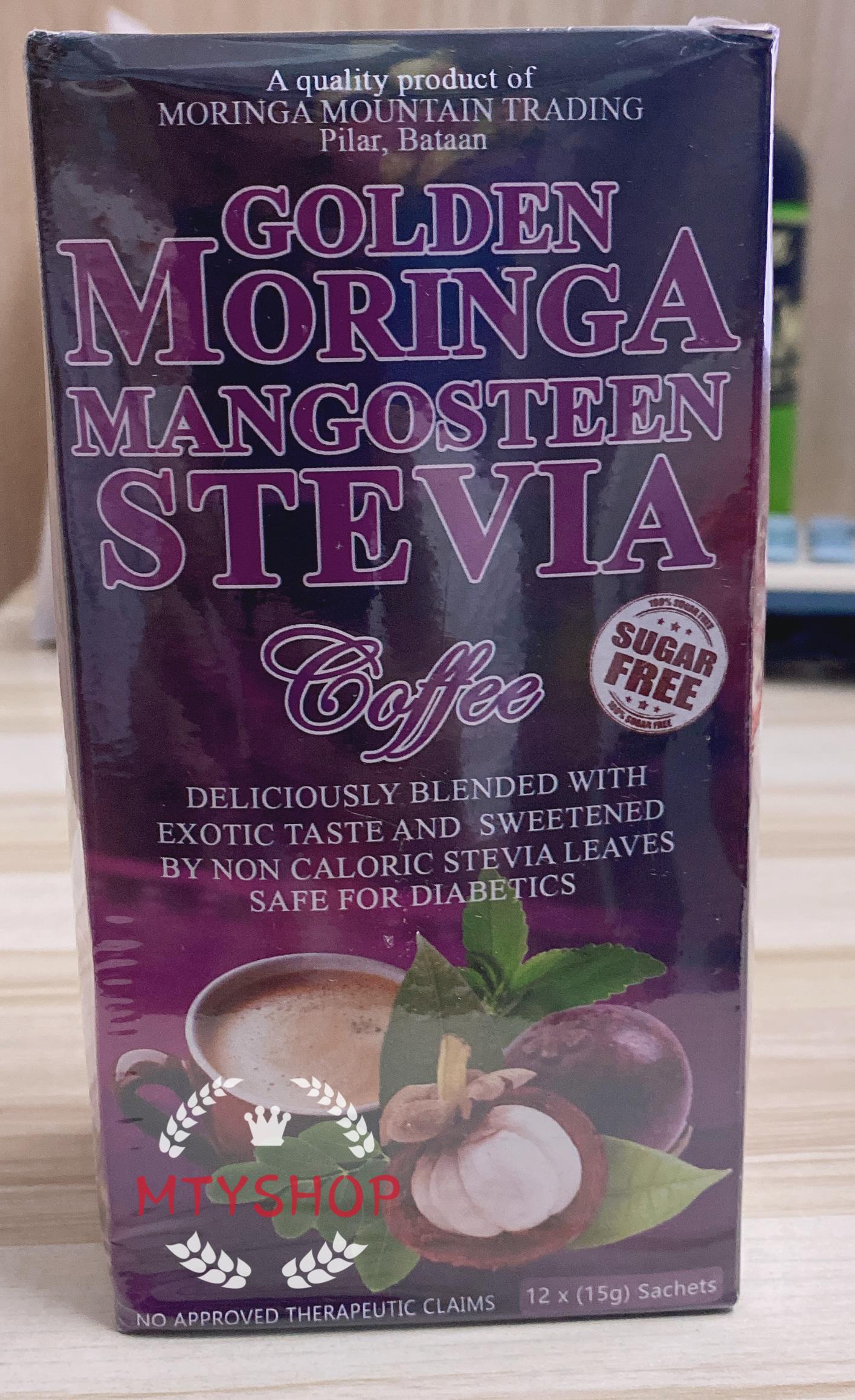 Moringa Mangosteen Coffee (15g x 12 sachets/box) Lazada PH