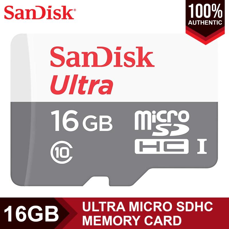 Thẻ nhớ MicroSDHC SanDisk Ultra 16GB 100MB/s (New)
