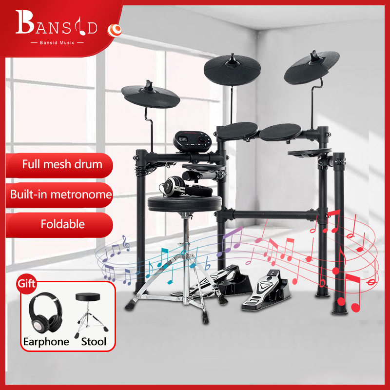 Bansid Electronic Drum Set, Getting started with electric drums for