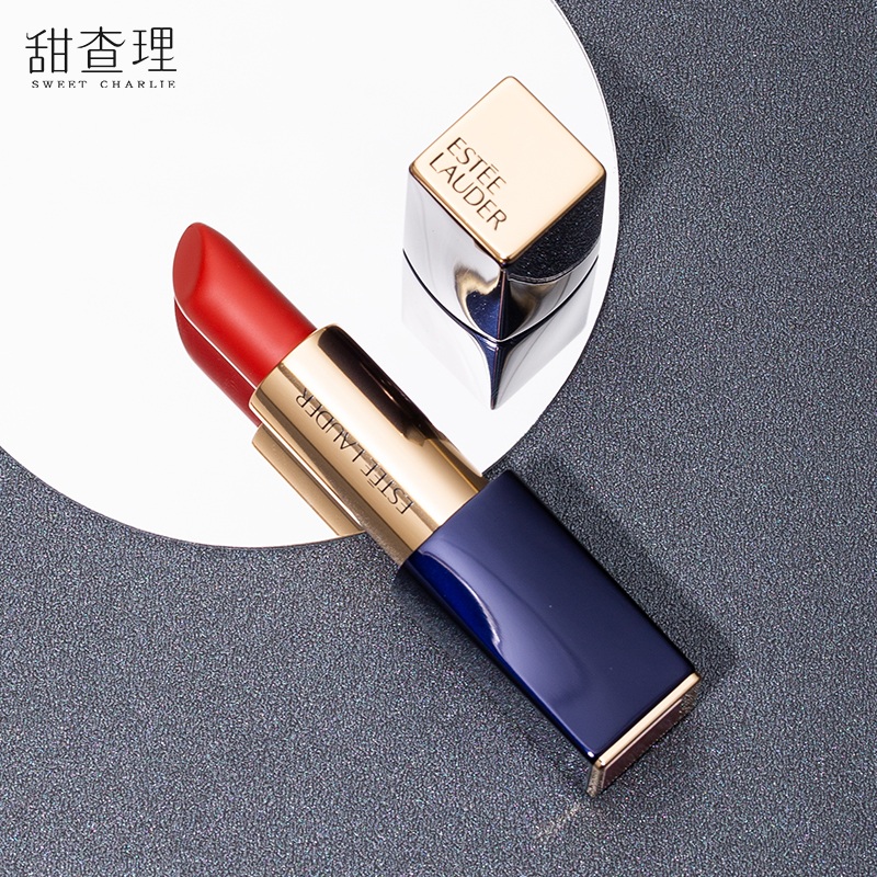 Estee Lauder admired lipstick gold tube 314 maple leaf red 333 567 562