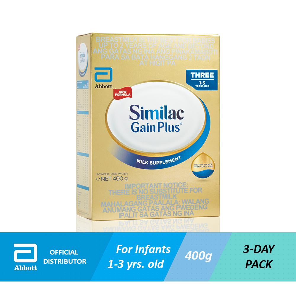similac gain plus 400g price