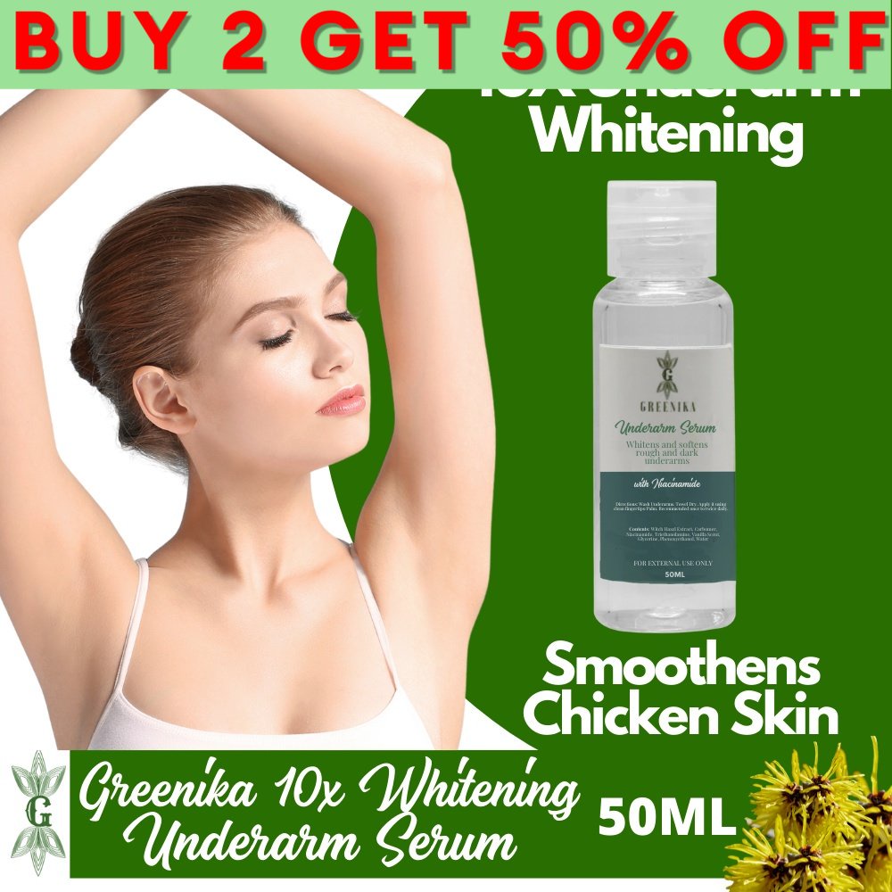 [ 10X WHITENING UNDERARM SERUM ] Greenika 10x Underarm Whitening Serum