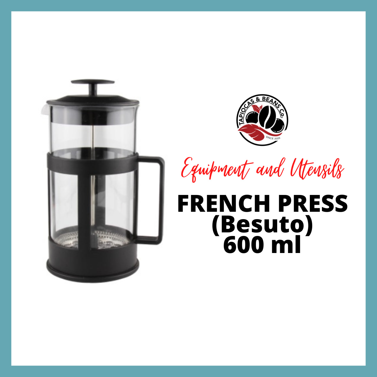 Besuto French Press / Coffee Plunger 350ml,600ml,800ml Lazada PH