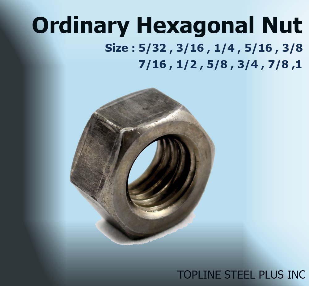 3/16" to 7/8" Hexagonal Nut (Ordinary) | Lazada PH