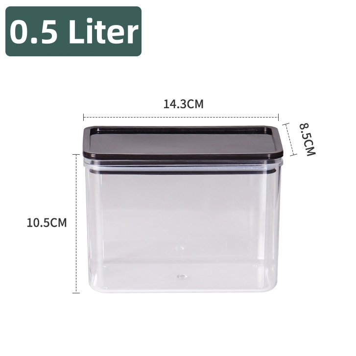 Kitchen Food Seal Storage Set Tank Food Storage Jars Airtight Container ...