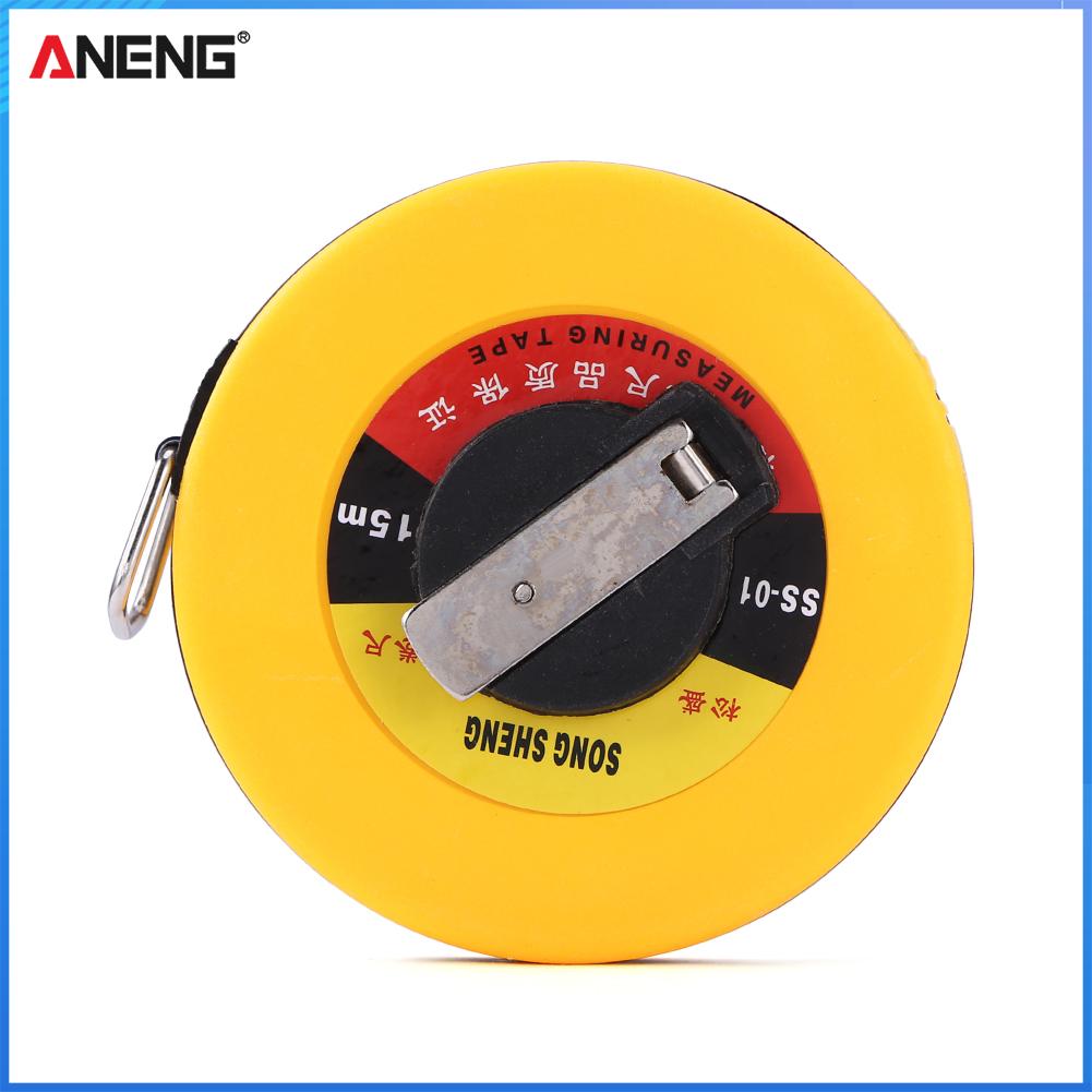 Fiberglass Soft Tape Measure Building Surveying Distance Measuring Meter  {5% diskwento sa dalawang piraso}