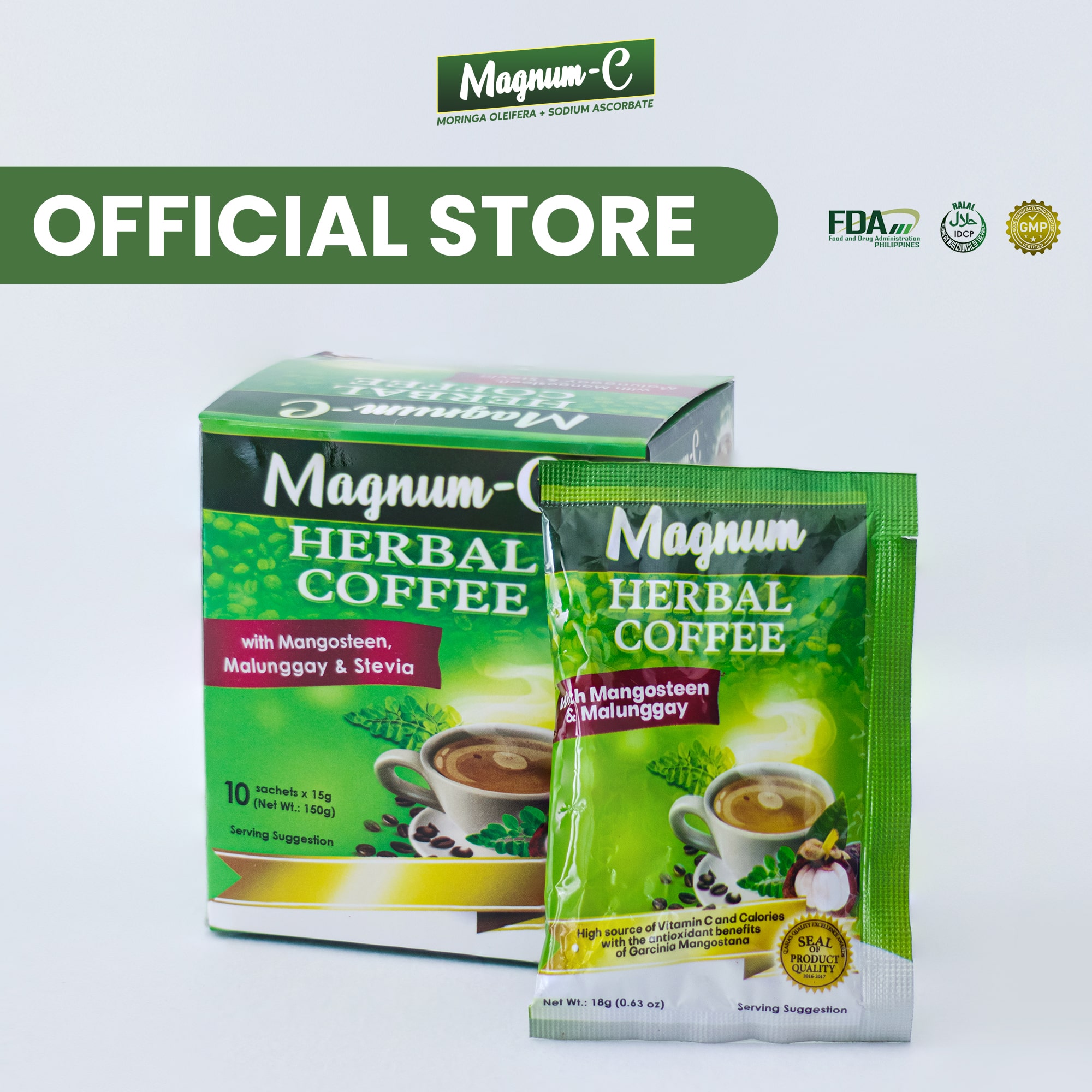 MagnumC Herbal Coffee (10 Sachets) Lazada PH