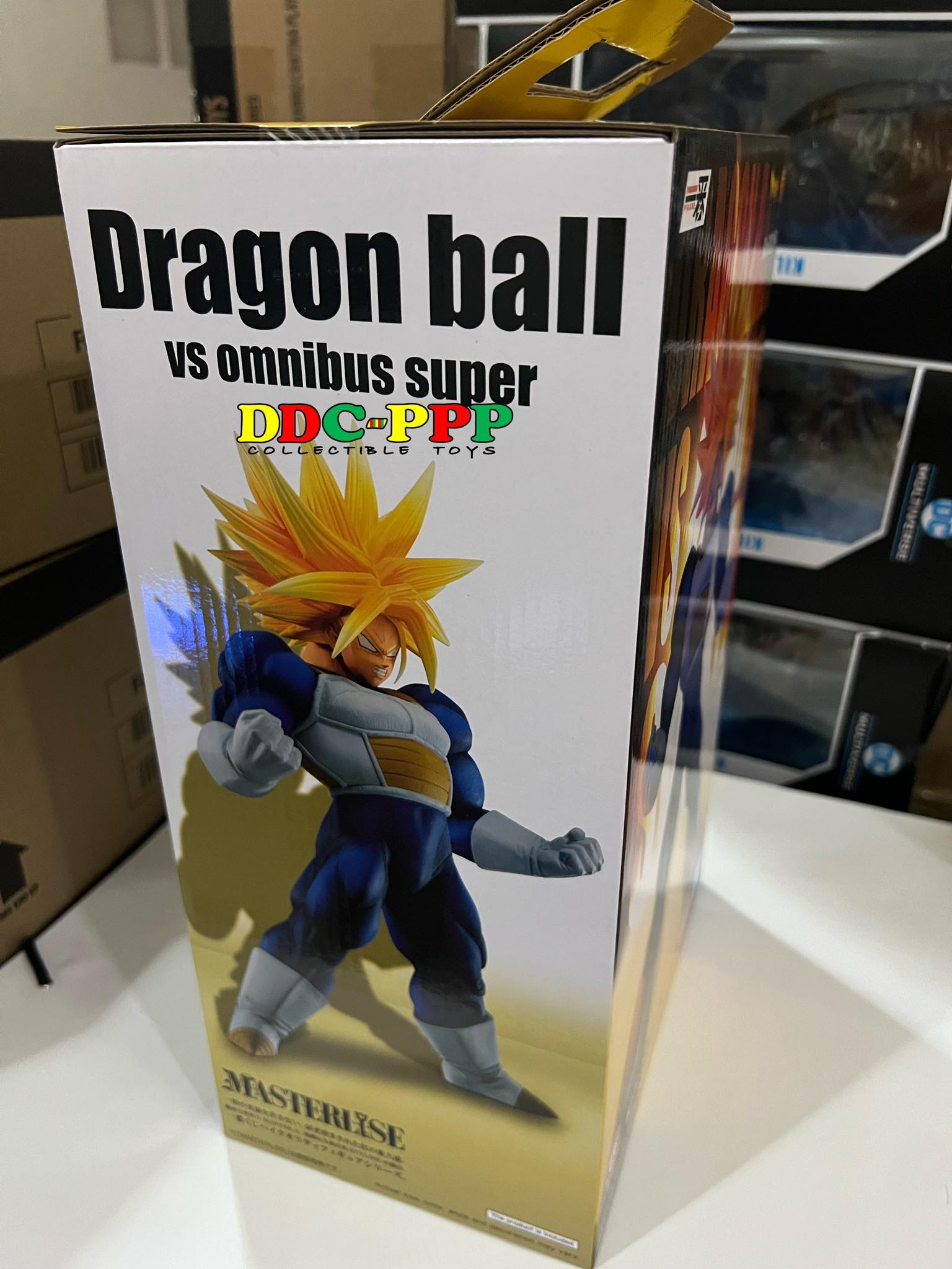 Estátua Bandai Ichibansho Dragon Ball Z Ultra Figure - Trunks Super Sayajin  Vs Omnibus