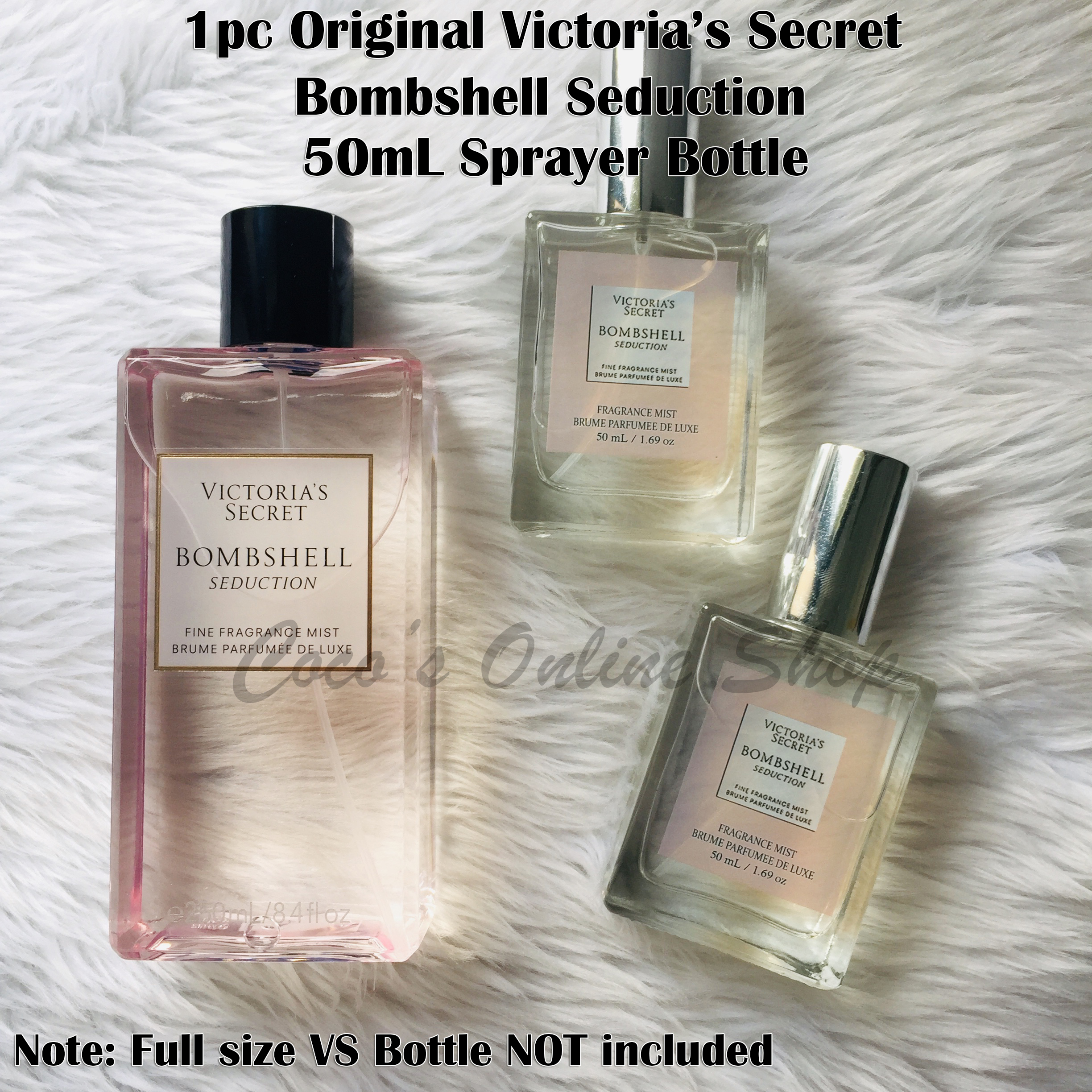 1pc 50mL VS BOMBSHELL SEDUCTION Mist, Sampler 50mL Bombshell Seduction VSt perfume  original